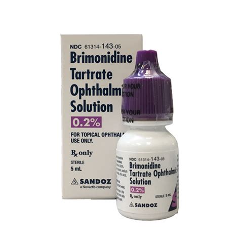 2% alone produced a mild miotic effect mainly during the first. . Brimonidine tartrate eye drops reviews